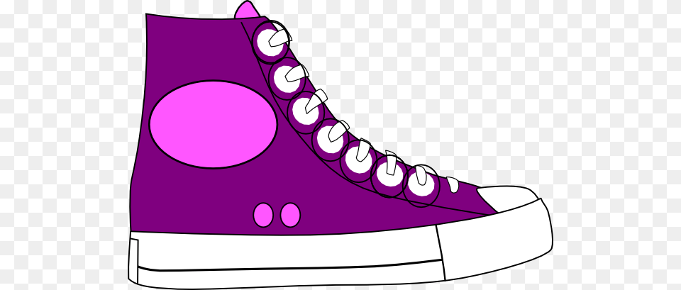 Sneaker Clipart, Clothing, Footwear, Purple, Shoe Png