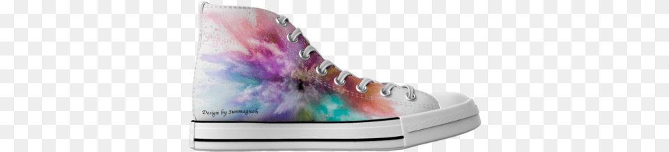Sneaker Color Explosion Octopus, Canvas, Clothing, Footwear, Shoe Free Png