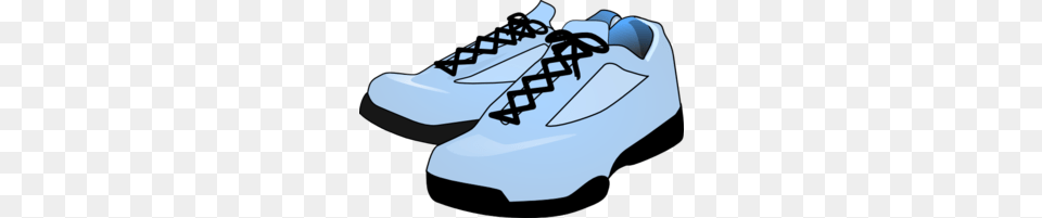 Sneakers Clipart Blue Shoe, Clothing, Footwear, Sneaker Png Image