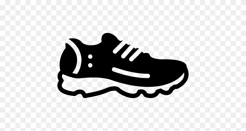 Sneakers Icon, Gray Free Png Download