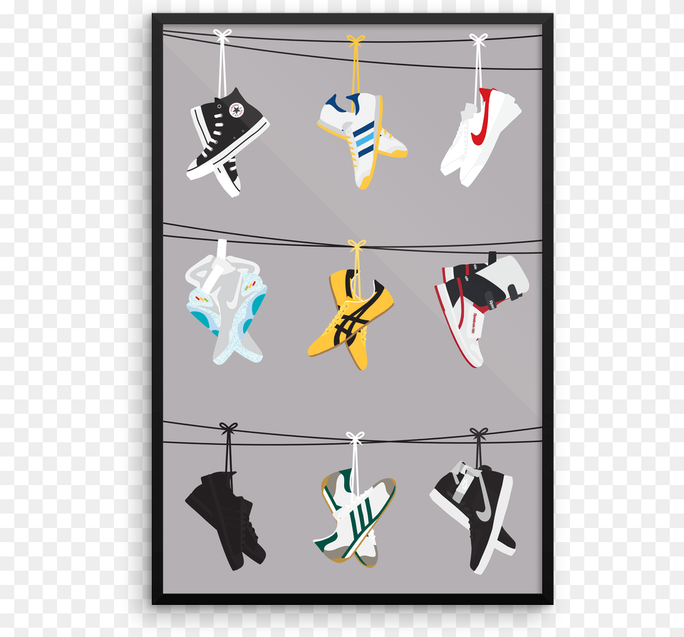 Sneakers Kicks Poster, Clothing, Footwear, Shoe, Sneaker Free Png