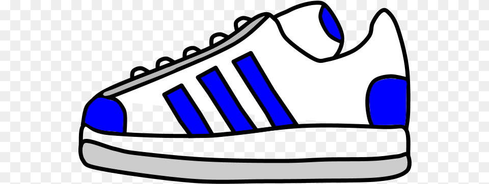 Sneakers Tennis Shoes Blue Stripes, Clothing, Footwear, Shoe, Sneaker Free Png Download