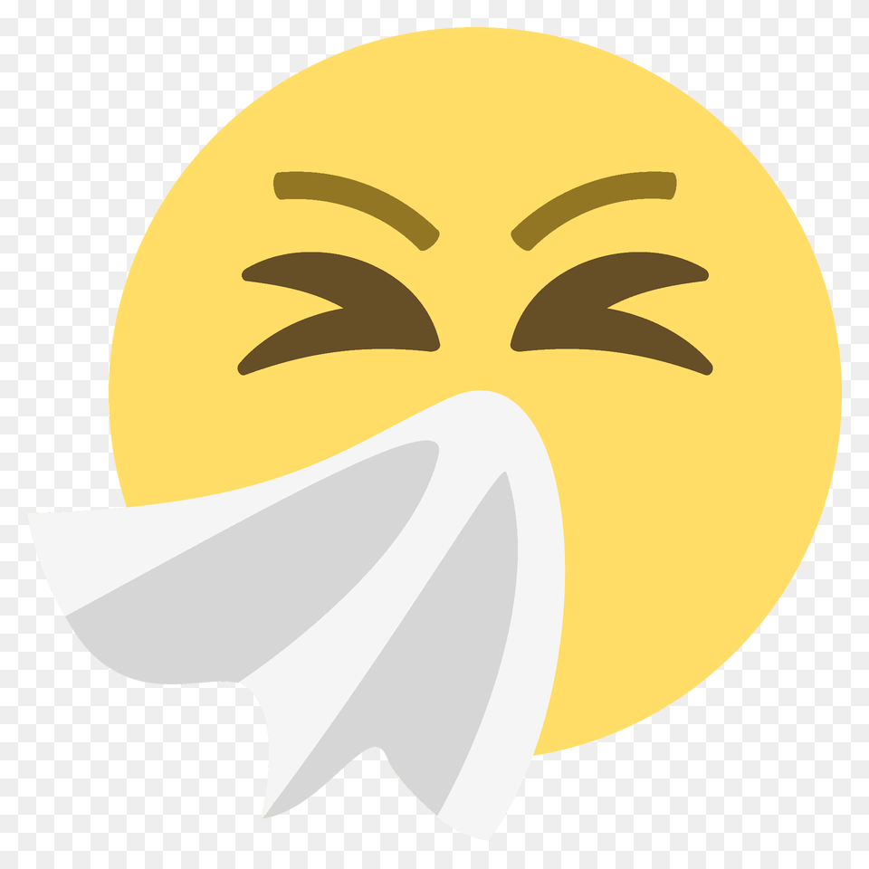 Sneezing Face Emoji Clipart, Paper, Food, Fruit, Plant Free Transparent Png