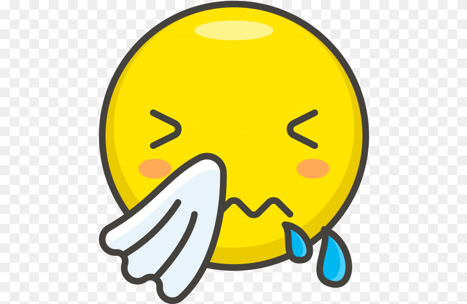 Sneezing Face Emoji Vector Graphics, Balloon, Clothing, Hardhat, Helmet Free Png
