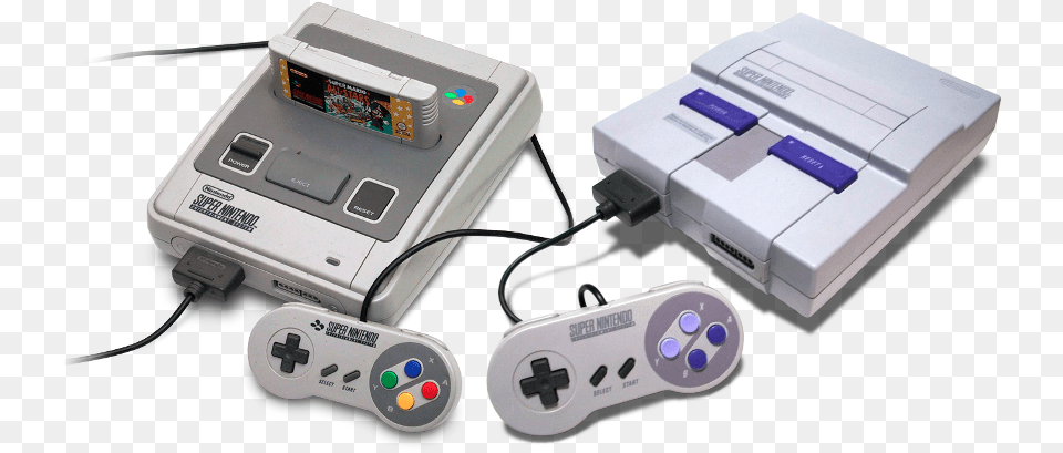 Snes Combined Super Nintendo Entertainment System, Computer Hardware, Electronics, Hardware, Remote Control Free Png Download