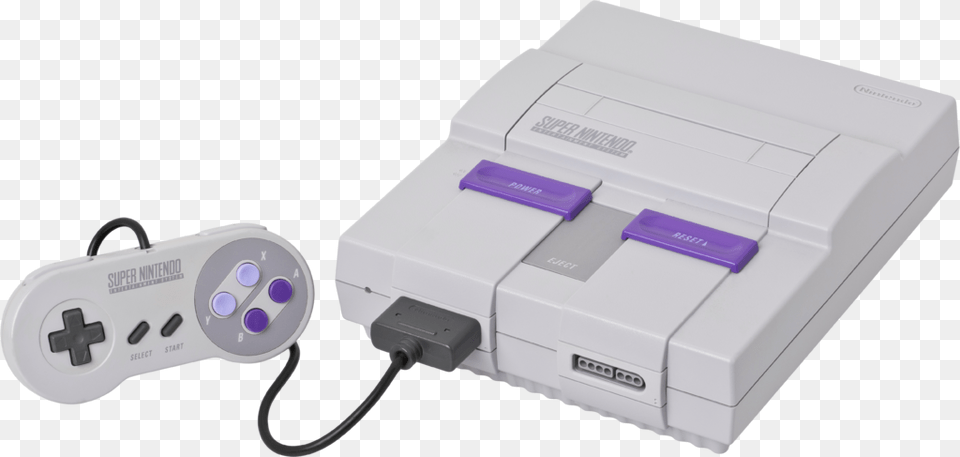 Snes Console Set Transparent, Computer Hardware, Electronics, Hardware, Adapter Free Png Download