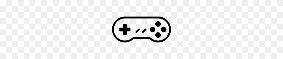 Snes Controller Icons Noun Project, Gray Png Image