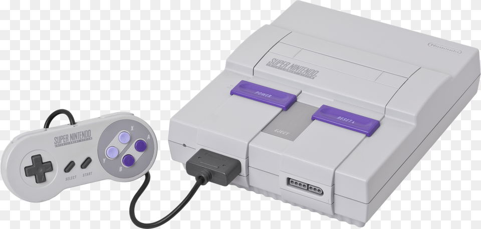 Snes Mod1 Console Set Super Nintendo Png