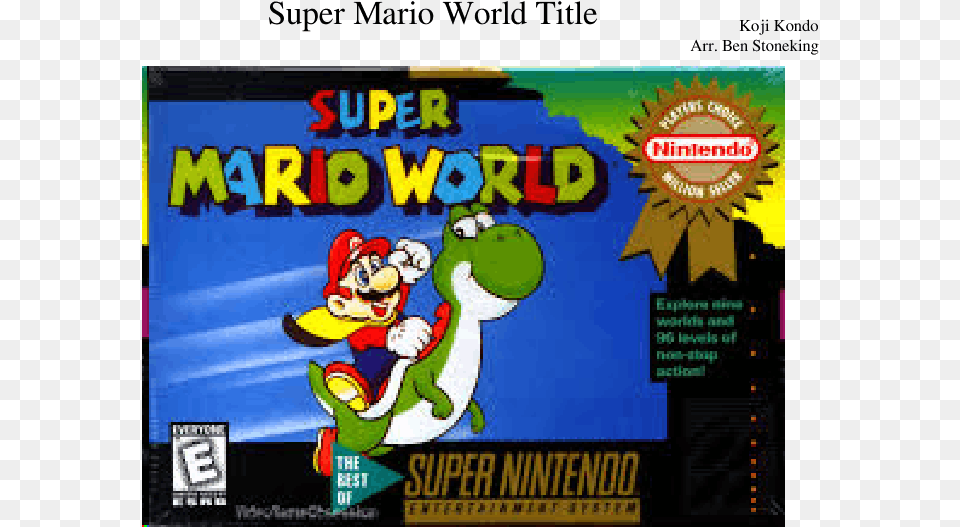 Snes Super Mario World Box, Game, Super Mario, Baby, Person Png