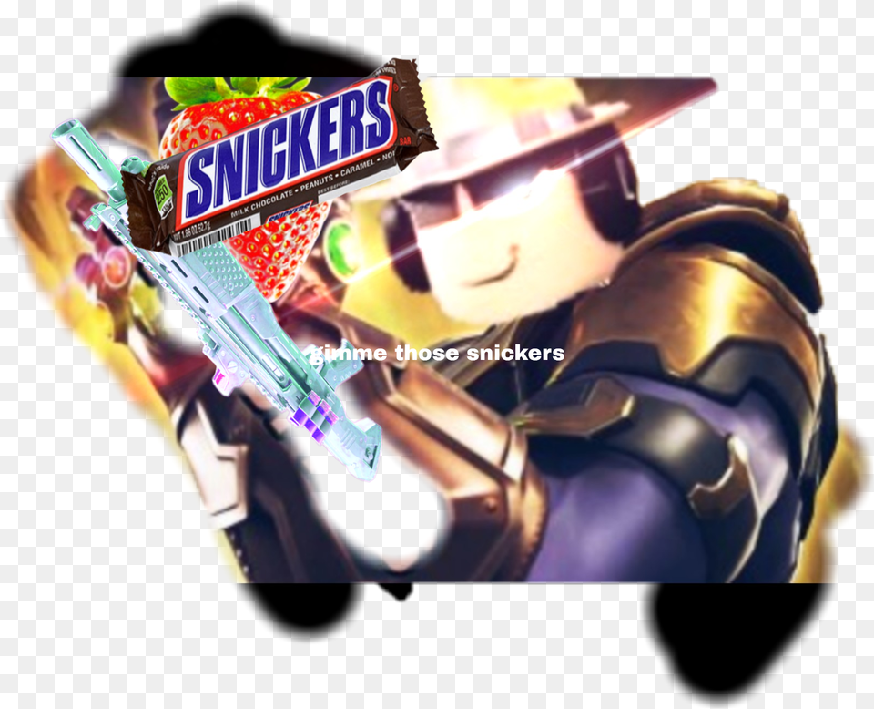 Snicker Moom Rblx Gimmesnickers Rat With Infinity Gauntlet, Adult, Male, Man, Person Png Image