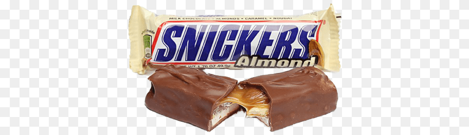 Snickers Almond Snickers Almond Chocolate Bar, Food, Sweets, Ketchup, Dessert Png Image
