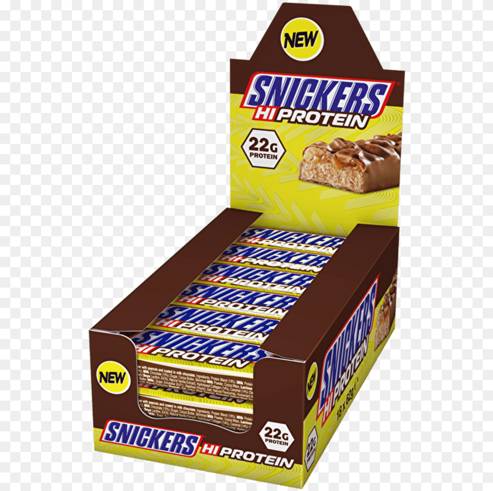 Snickers Hi Protein Bars Snickers, Food, Sweets, Bread, Candy Png Image
