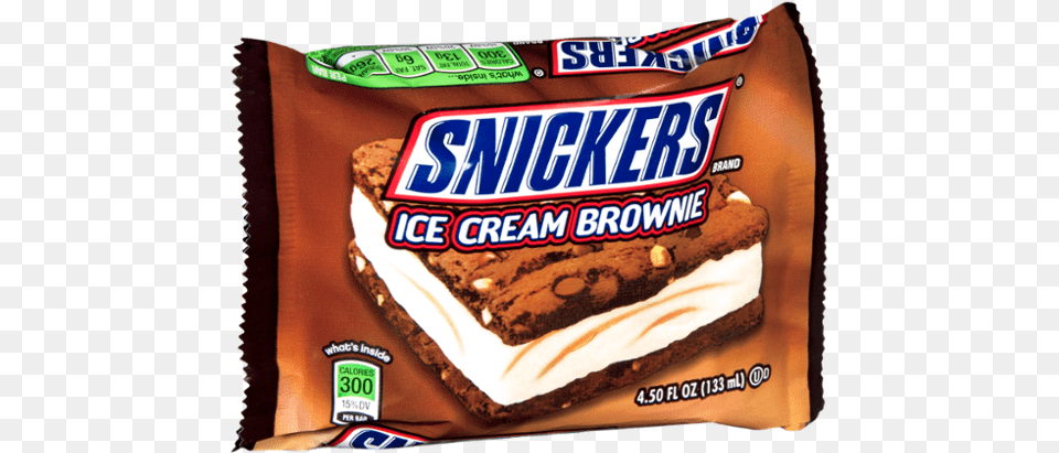 Snickers Ice Cream Brownie Snickers, Food, Sweets, Birthday Cake, Cake Free Png Download