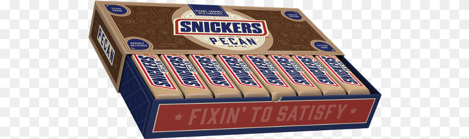 Snickers Pecan, Food, Sweets, Box Free Png