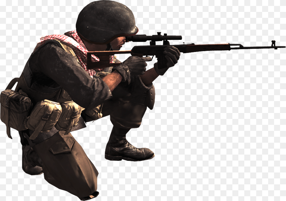 Sniper, Firearm, Weapon, Gun, Rifle Png