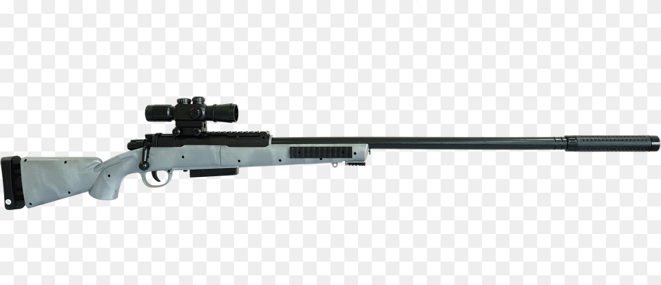 Sniper, Firearm, Gun, Rifle, Weapon Png