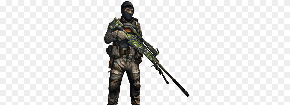 Sniper, Adult, Male, Man, People Png Image