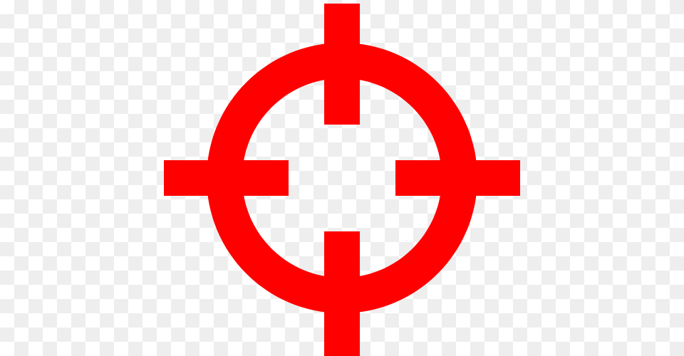 Sniper Crosshair Clipart, First Aid, Symbol, Logo, Cross Png Image