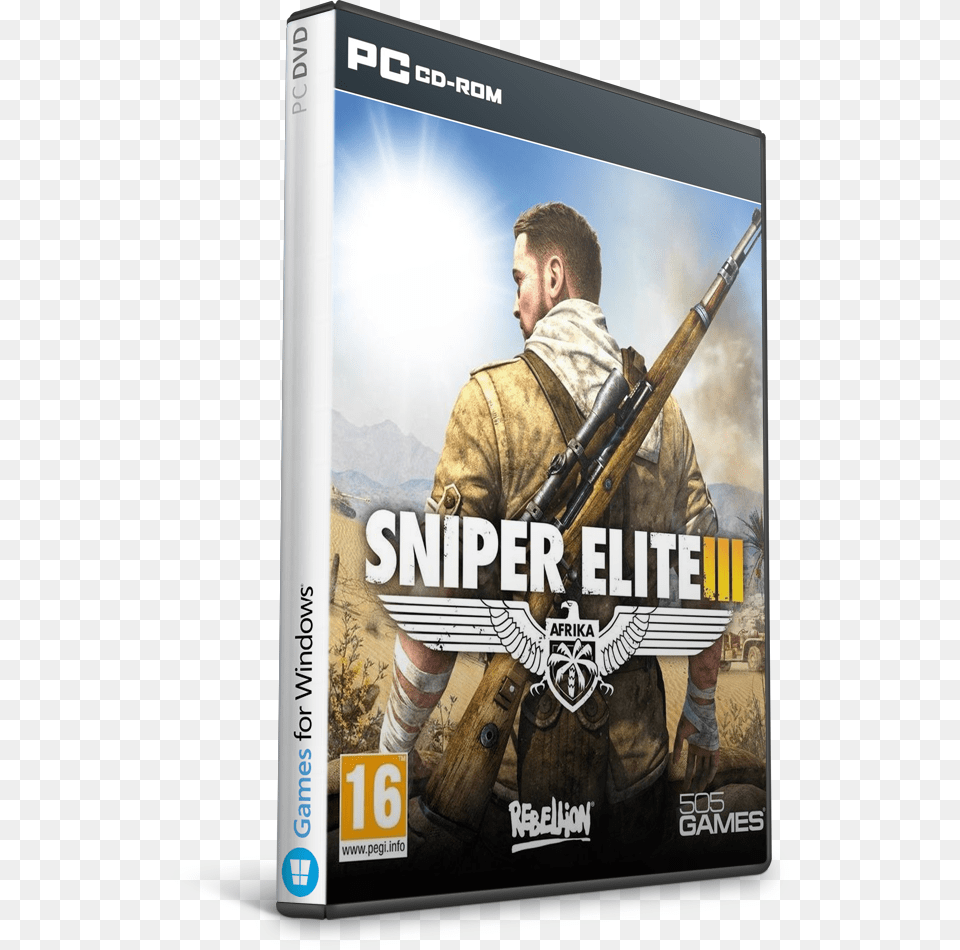 Sniper Elite 3 Multi9 Plaza Sniper Elite 3 Playstation 3 Dvd, Weapon, Rifle, Firearm, Gun Png Image
