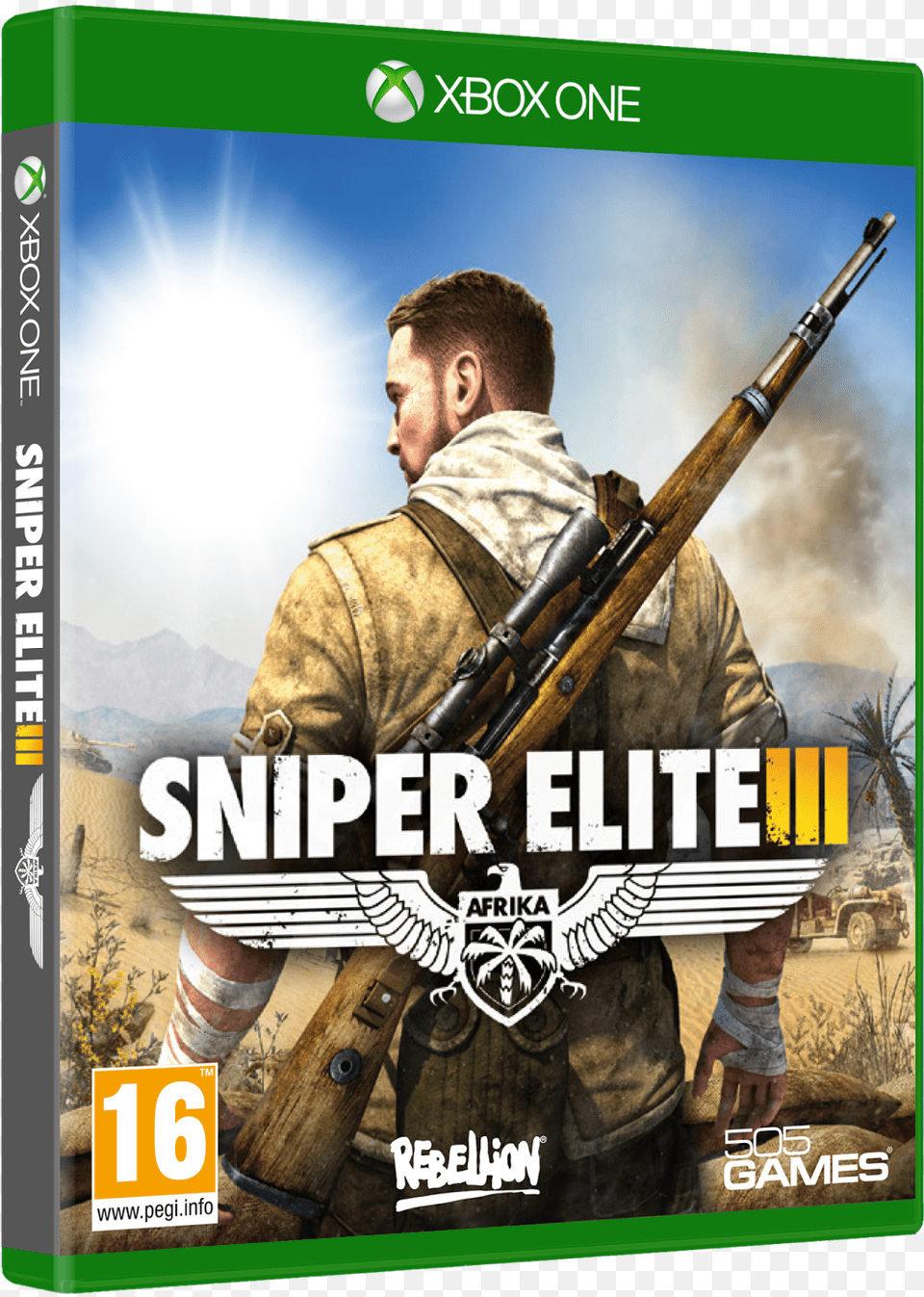 Sniper Elite 3 Ps4 Cover, Firearm, Gun, Rifle, Weapon Png Image