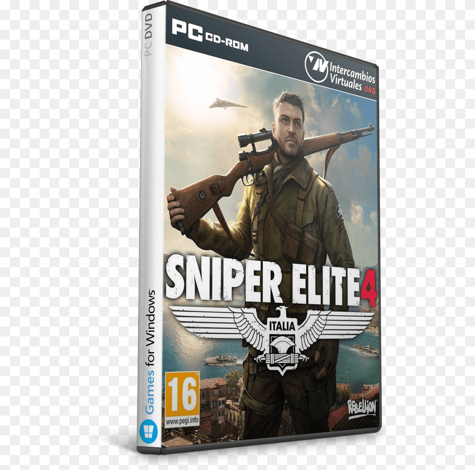 Sniper Elite 4 Deluxe Edition Steampunks, Firearm, Gun, Rifle, Weapon Png Image