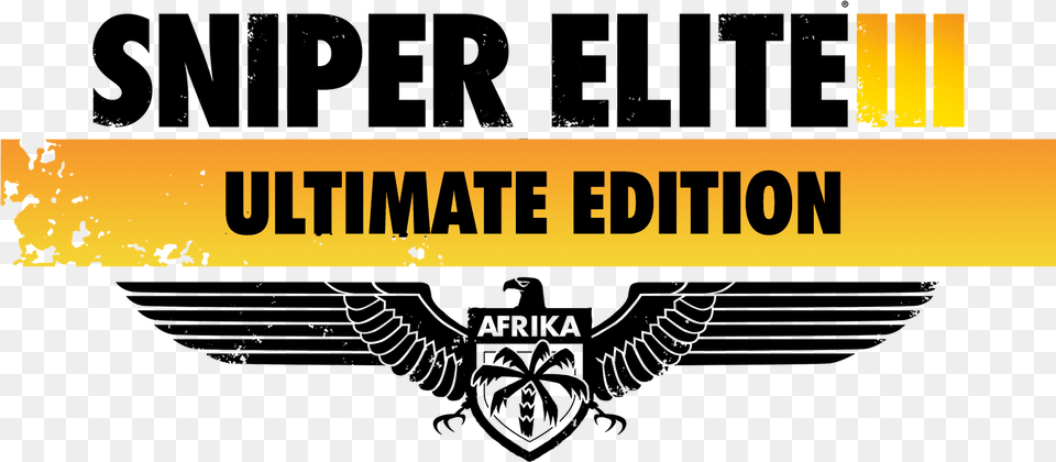 Sniper Elite Logo Image Sniper Elite Logo, Symbol, Text Png