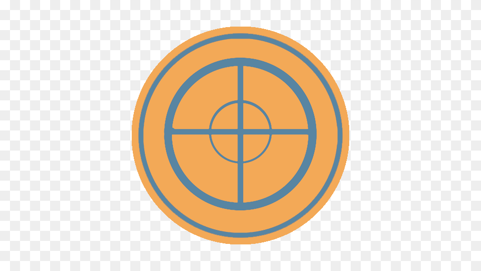 Sniper Emblem Blu, Logo, Cross, Symbol, Dynamite Free Transparent Png
