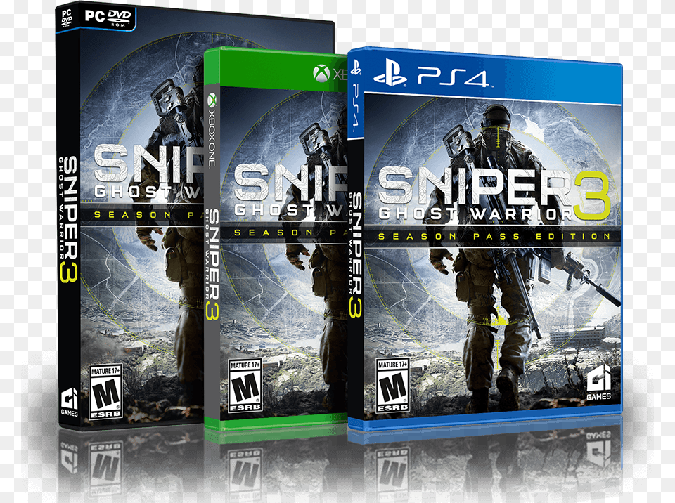 Sniper Ghost Warrior Skull, Adult, Male, Man, Person Free Png Download