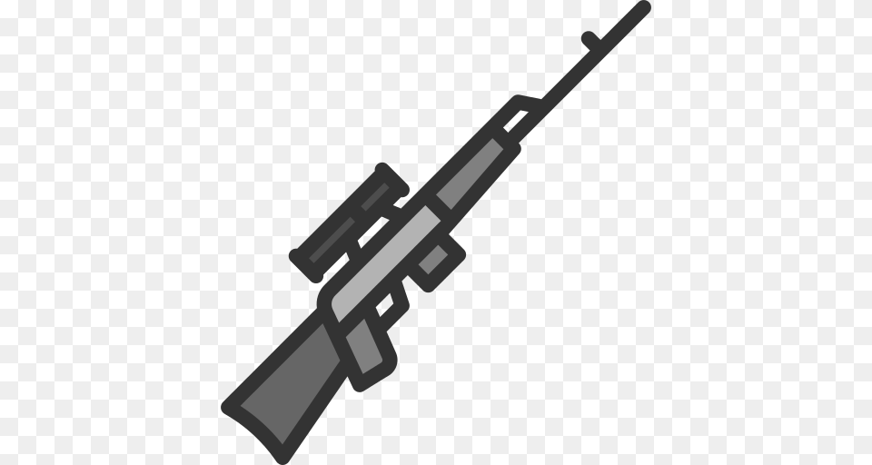 Sniper Icon, Firearm, Gun, Rifle, Weapon Free Png Download