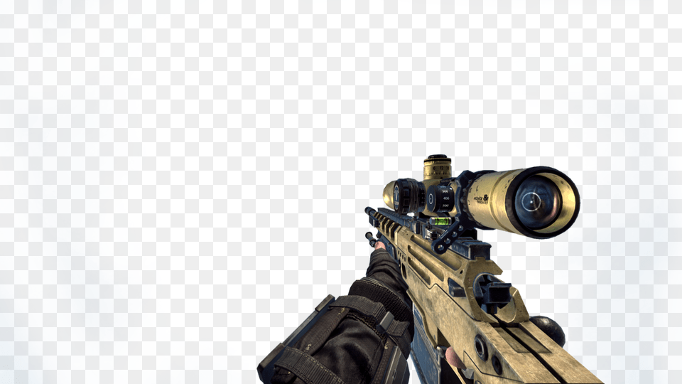 Sniper Jpg Freeuse Stock Black Ops 2 Gun Renders, Firearm, Person, Photography, Weapon Free Png Download