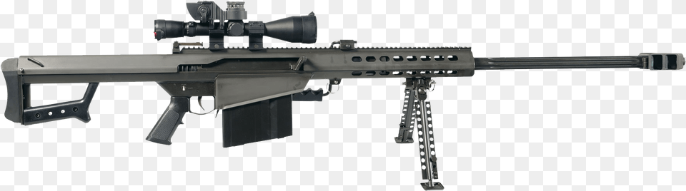 Sniper Metal Sniper Barrett, Firearm, Gun, Rifle, Weapon Free Png