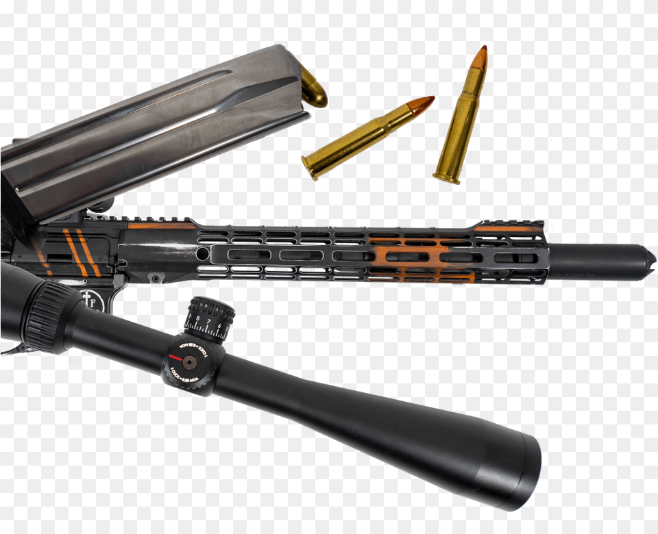 Sniper Rifle, Firearm, Gun, Weapon, Ammunition Png Image