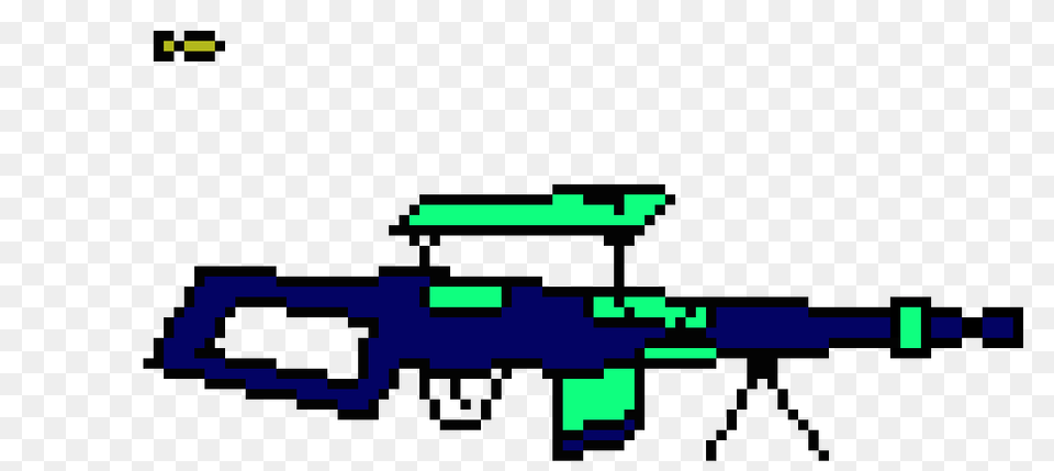 Sniper Rifle Pixel Art Maker, Firearm, Gun, Weapon Png Image