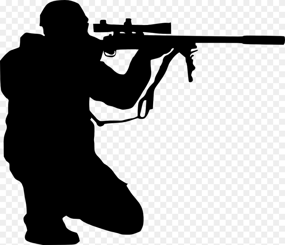 Sniper Sniper By Liam O Flaherty, Weapon, Firearm, Gun, Rifle Free Png Download