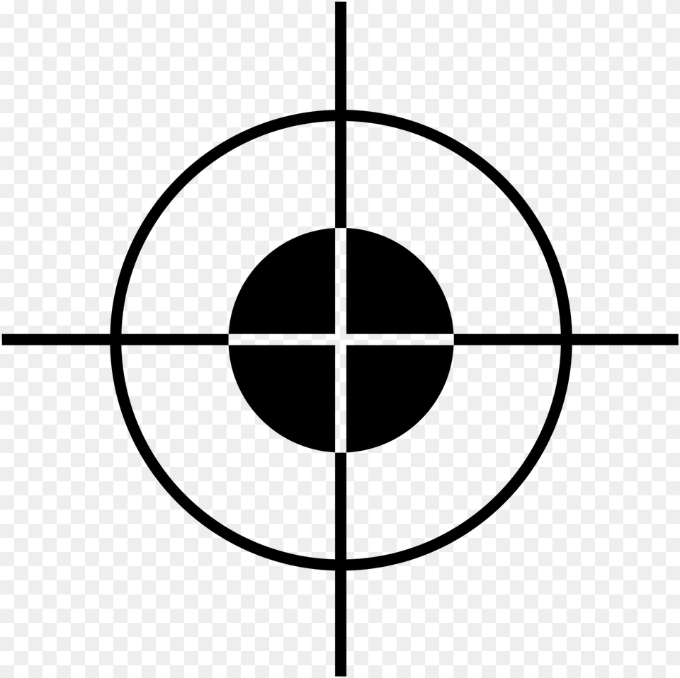 Sniper Target Clipart Sniper Target, Gray Png