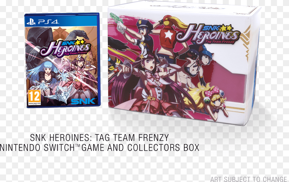 Snk Heroines Tag Team Frenzy, Book, Publication, Comics, Baby Free Png Download