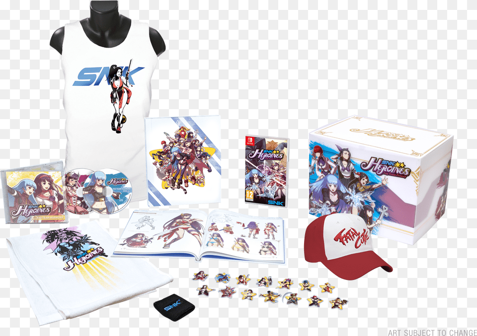 Snk Heroines Tag Team Frenzy Special Edition, T-shirt, Publication, Book, Clothing Png Image