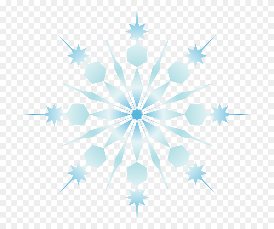 Snoflake, Nature, Outdoors, Snow, Pattern Free Png Download