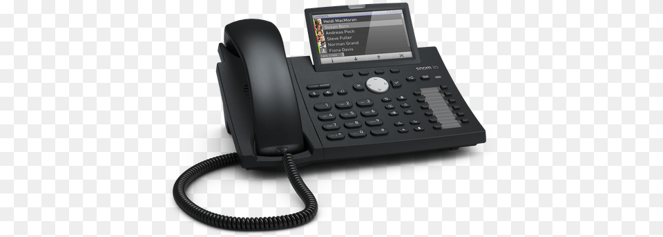 Snom D375 Perspective Alpha 1080px Snom D375 Overview Snom, Electronics, Phone, Mobile Phone, Dial Telephone Free Png Download