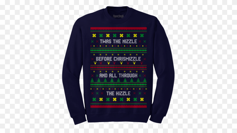 Snoop Dogg Christmas Sweater Christmas Sweater Snoop Dogg, Clothing, Knitwear, Long Sleeve, Sleeve Png