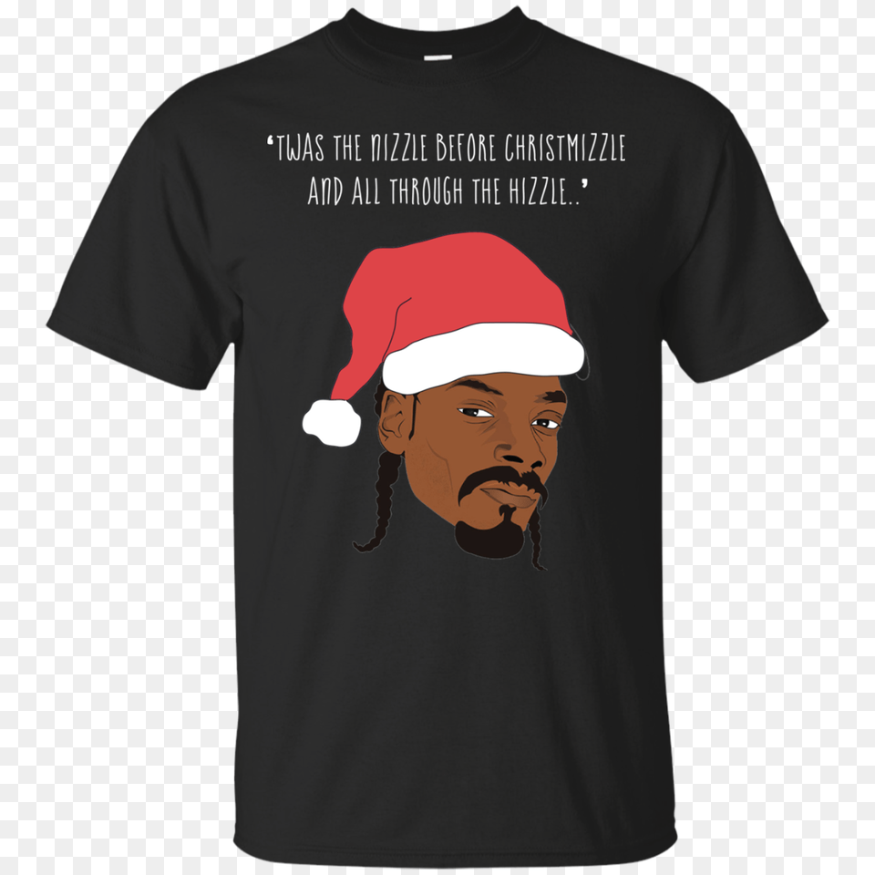 Snoop Dogg Christmas T Shirt, T-shirt, Clothing, Hat, Face Free Transparent Png