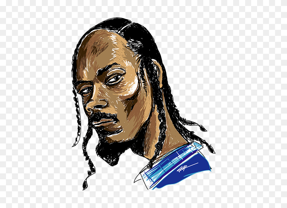 Snoop Dogg Shower Curtain For Sale, Head, Art, Portrait, Face Free Png