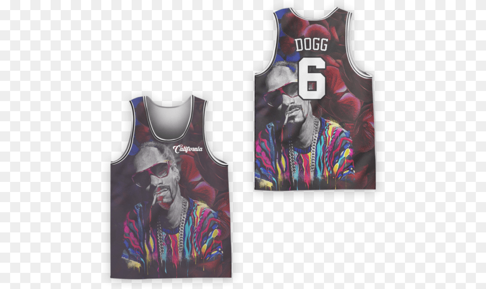Snoop Doggpng Basketball Snoop 4 Grande Active Tank, Adult, Person, Man, Male Free Png