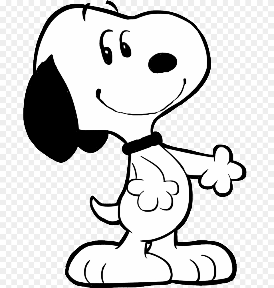 Snoopy, Cartoon, Stencil, Face, Head Free Png