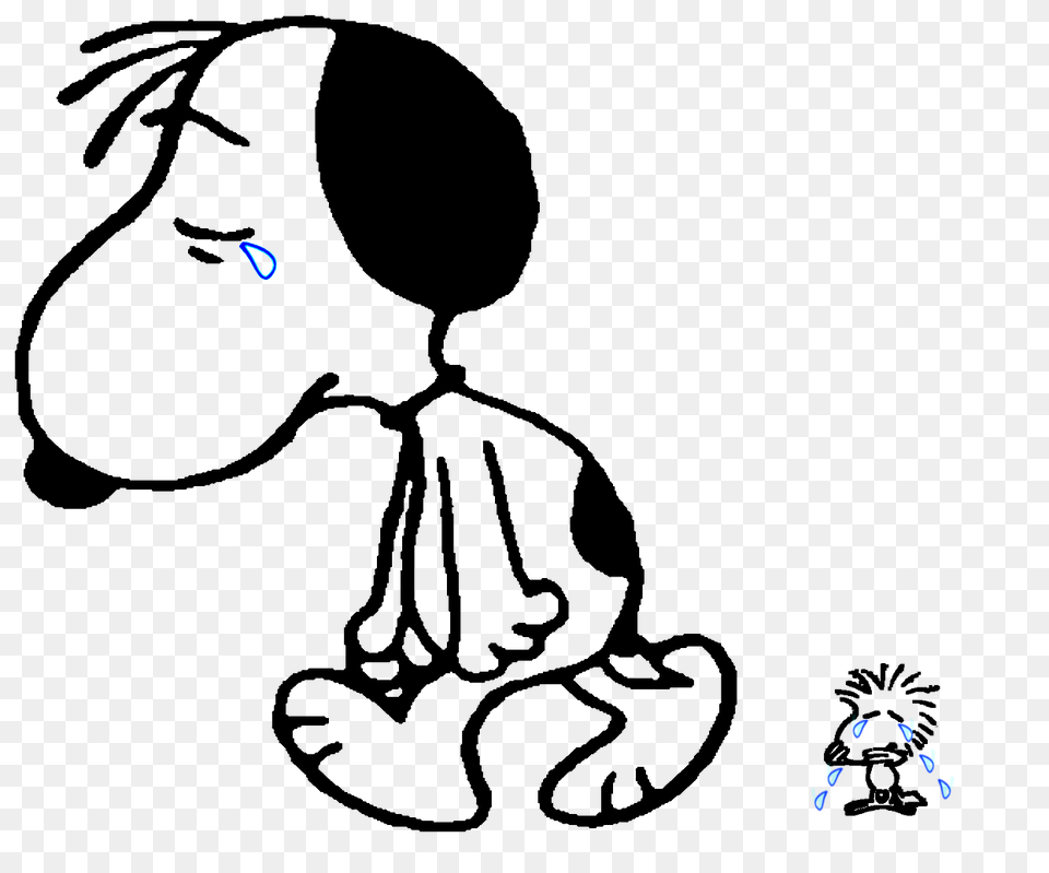 Snoopy, Baby, Person, Stencil, Face Free Png Download