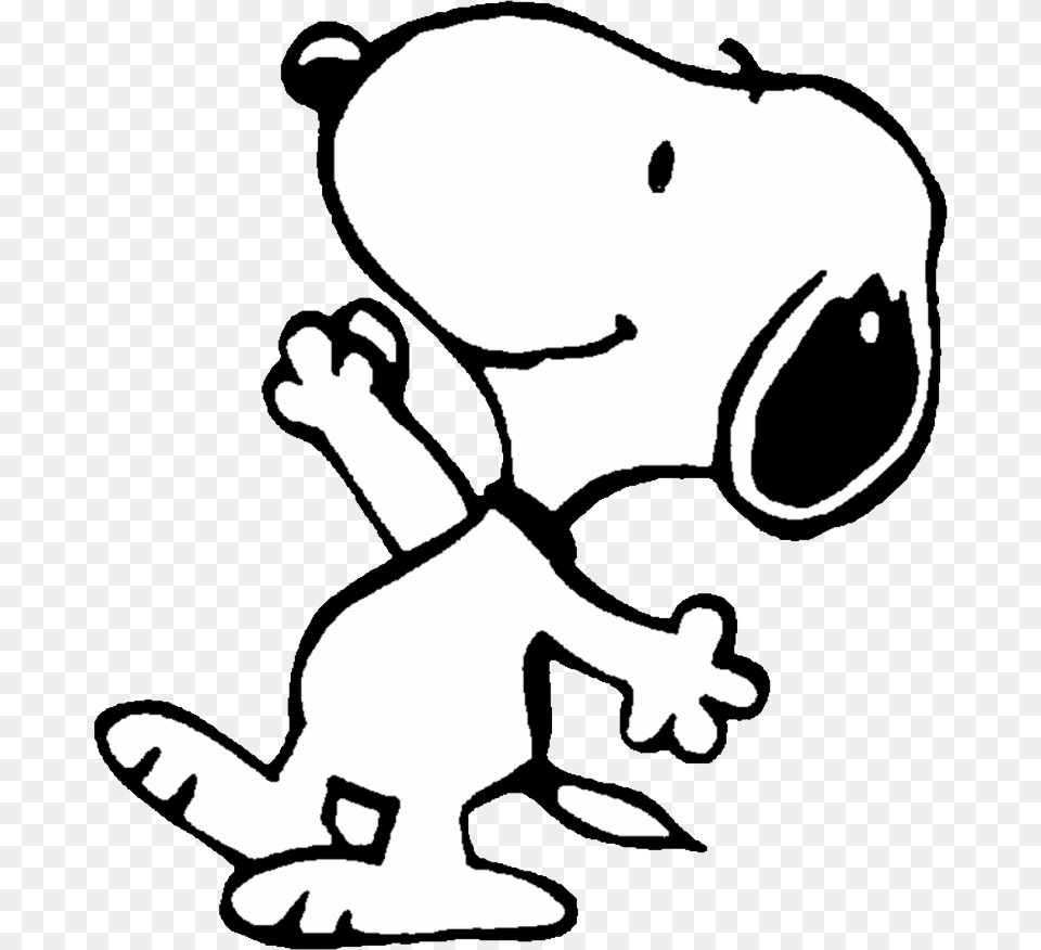 Snoopy, Stencil, Animal, Canine, Dog Free Png Download