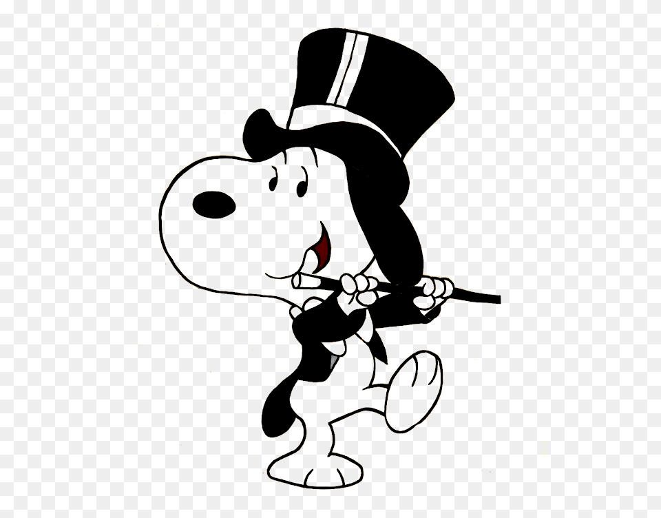Snoopy A Rigor, Stencil, Cartoon, Animal, Bear Png