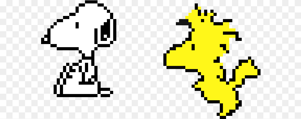 Snoopy Amp Woodstock Easy Perler Bead Snoopy Free Png