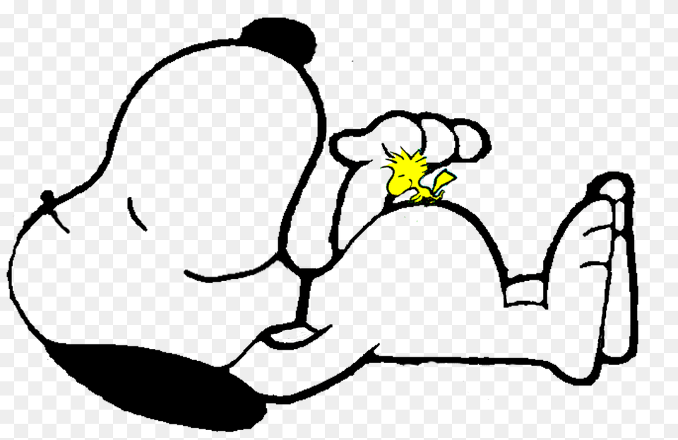 Snoopy And Woodstock Transparent, Body Part, Hand, Person, Finger Free Png Download