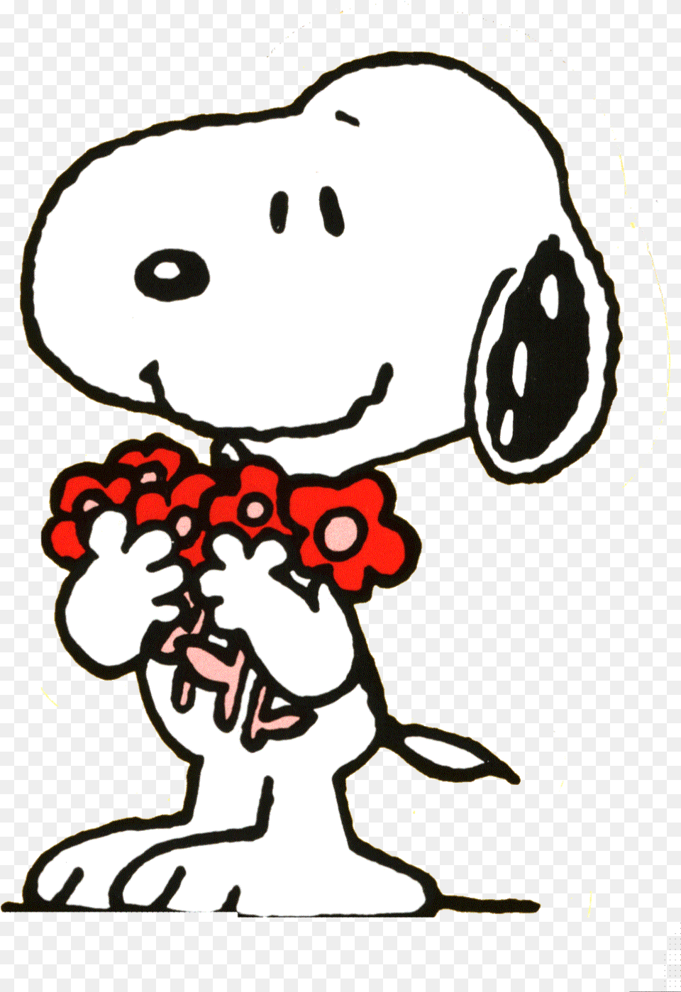 Snoopy Cartoon Hd Background Image For Htc One M9 Cartoons Snoopy Holding Flowers, Baby, Person, Face, Head Free Png